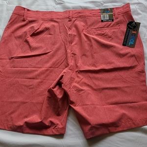 32 Degrees 11 inseam red shorts